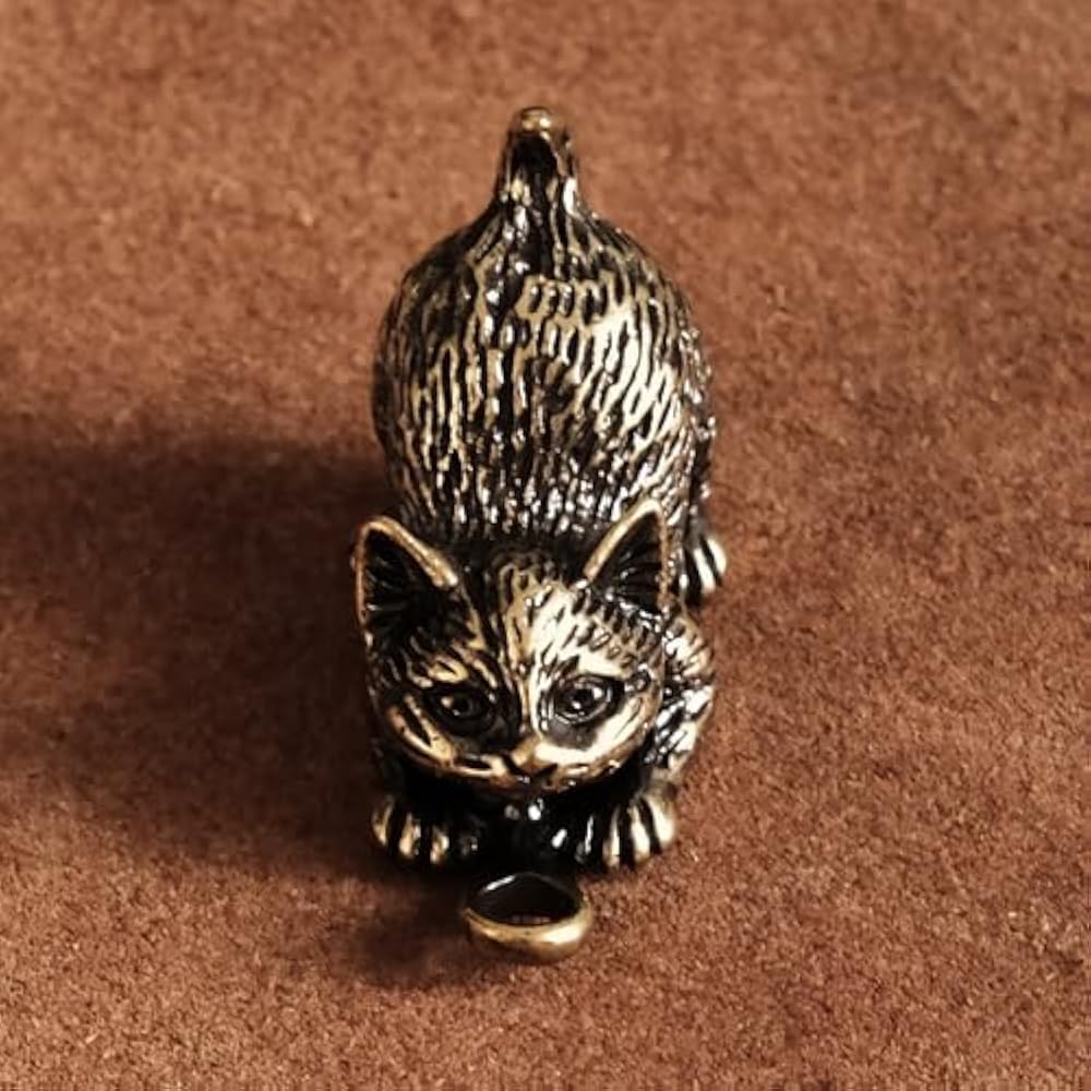 真鍮　ネコ置物 Amazon.co.jp: Aorvoras 真鍮猫の置物(真鍮猫) : おもちゃ